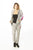 Ladies fashion 2 pc fleece sets w/ 2 front pockets, fur line hood & applique