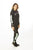 Ladies fashion 2 pc fleece sets w/ 2 front pockets, fur line hood & applique