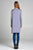 Ladies fashion plus size long sleeve open front w/pocket long length rayon spandex cardigan