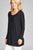 Ladies fashion long sleeve round neck rayon spandex jersey tunic top