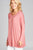 Ladies fashion long sleeve round neck rayon spandex jersey tunic top