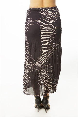 Ladies fashion high-waist skirt