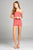 Ladies fashion strapless bodycon tube cotton spandex romper