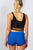 Ladies fashion  boho embroidered tassel tie short