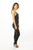 Ladies fashion spaghetti strap bodycon tank jumpsuit romper