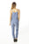 Ladies fashion distress overall jumpsuit romper