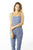 Ladies fashion distress overall jumpsuit romper