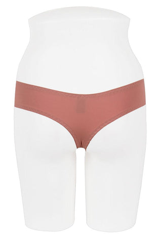 Side lace laser cut thong