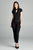 Ladies fashion belted bengali long pants