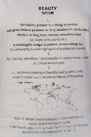 Ladies fashion white & black front graphic print contrast corset back t-shirt dress - merchandiserus2