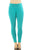 Ladies fashion stretch cotton blend leggings