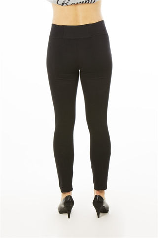 Ladies fashion stretch cotton blend leggings