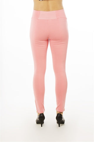 Ladies fashion stretch cotton blend leggings