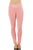 Ladies fashion stretch cotton blend leggings