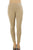 Ladies fashion stretch cotton blend leggings