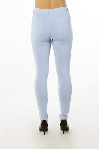 Ladies fashion stretch cotton blend leggings