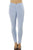 Ladies fashion stretch cotton blend leggings