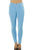 Ladies fashion stretch cotton blend leggings