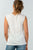 Ladies fashion round neckline "love someone" graphic side flowy tee