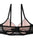 Ladies two tone geo lace bra w/ underwire