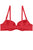 Ladies push up with underwire demi t-shirt bra