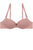 Ladies push up with underwire demi t-shirt bra