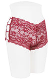 Ladies caged lace hipster