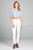 Ladies fashion short sleeve off the shoulder front eyelet w/string crop top