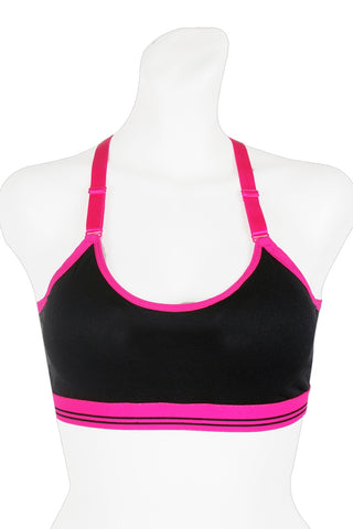 Ladies nylon sports bra