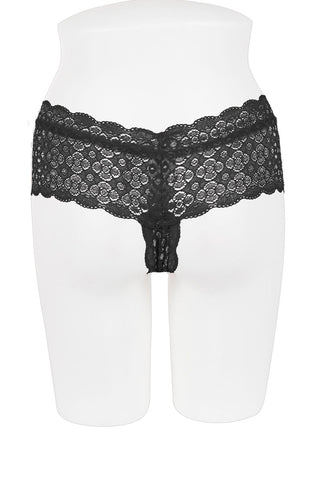 Ladies lace thong panty