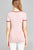 Ladies fashion plus size short sleeve v-neck strappy w/chocker cotton rayon spandex top