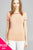 Ladies fashion plus size short sleeve v-neck strappy w/chocker cotton rayon spandex top