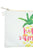 Hello summer pineapple pouch bag