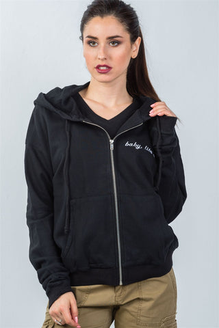 Ladies fashion baby lite me up dragon slayer hoodie