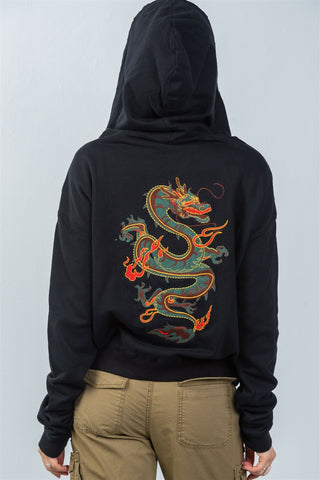 Ladies fashion baby lite me up dragon slayer hoodie