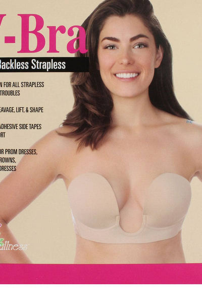 Nude Ladies v-bra backless strapless bra