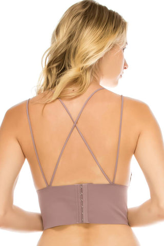 Ladies laser cut bralette