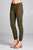 Ladies fashion waist drawstring elastic hem pants