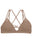 Ladies deep v-cut cageback design