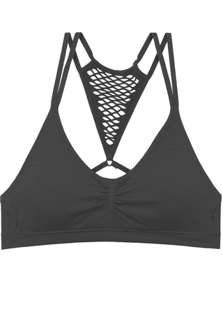 Ladies removable pads cage style back