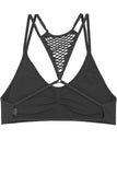Ladies removable pads cage style back