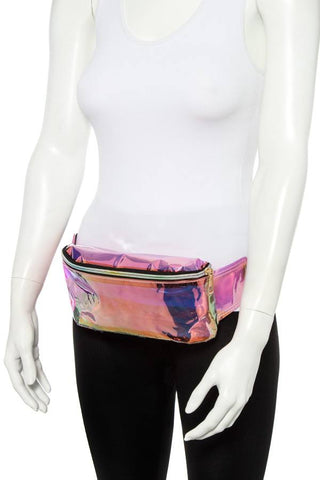 Ladies fashion see through fashion fanny pack