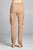 Ladies fashion waist button elastic hem w/snap button cargo pants