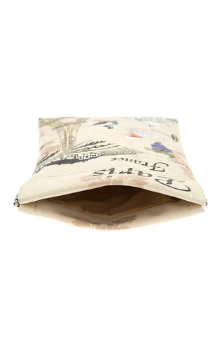 Paris france snap bag glass case