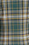 Ladies fashion plus size 3/4 roll up sleeve front pocket detail plaid check print stretch knit shirts