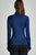 Ladies fashion solid track jacket