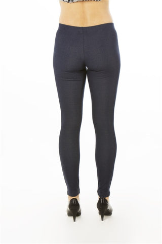 Ladies fashion stretch cotton blend leggings