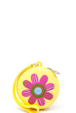 Nicole lee nikky flower design silicone coin purse wallet