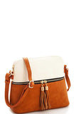 Two color cute princess shoulder bag