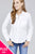Ladies fashion plus size long sleeve button down stretch shirt